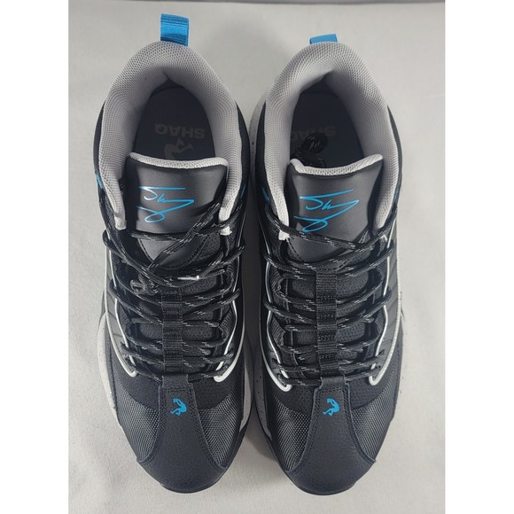SHAQ SPEED DEMON MID ATHLETIC Men\'s Shoes Sneakers Size 10.5 Black/Gray/Blue NIB main image 8